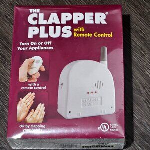 Brand New Sealed - Joseph Enterprises The Clapper Plus W/ Remote Control